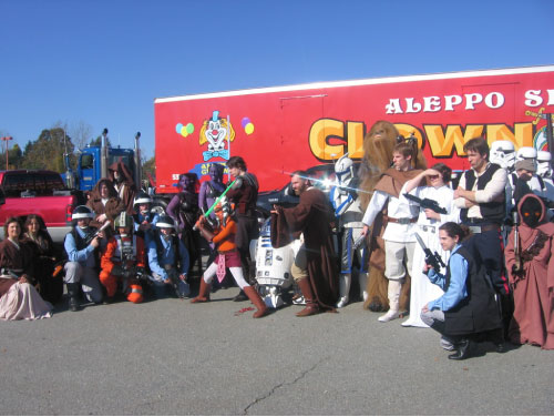 R2-D2 Woburn Halloween Parade