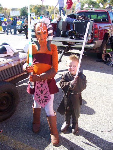 R2-D2 Woburn Halloween Parade