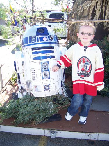 R2-D2 Woburn Parade 2009