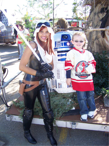 R2-D2 Woburn Parade 2009