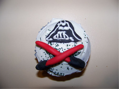 Darth Vadar Cupcake